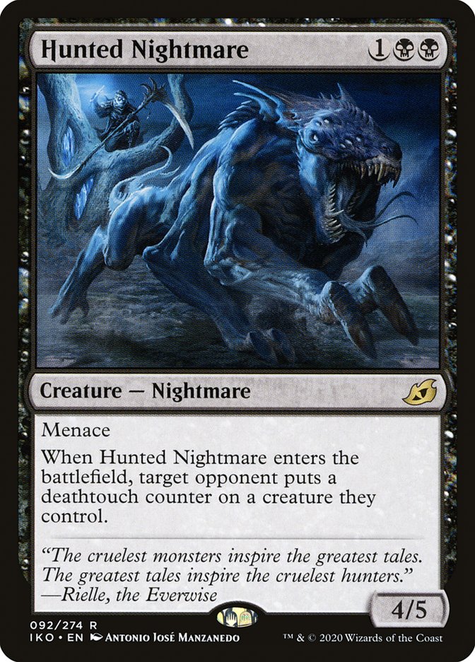 Hunted Nightmare [Ikoria: Lair of Behemoths] | Card Citadel