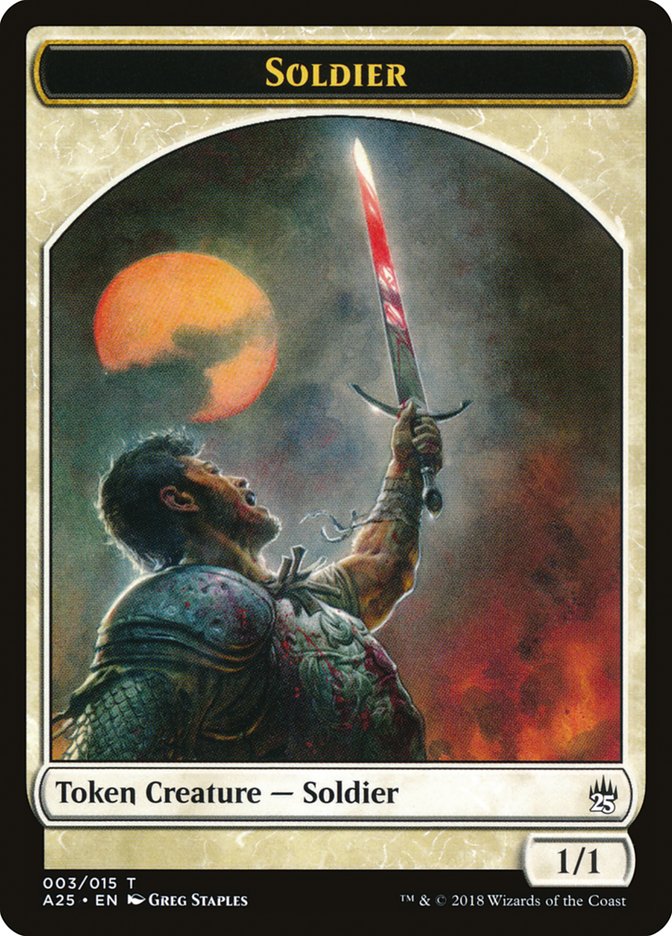 Soldier [Masters 25 Tokens] | Card Citadel