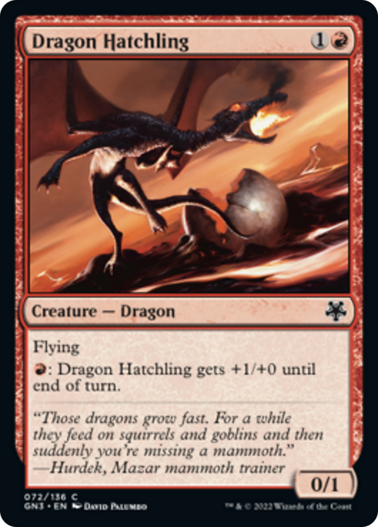 Dragon Hatchling [Game Night: Free-for-All] | Card Citadel