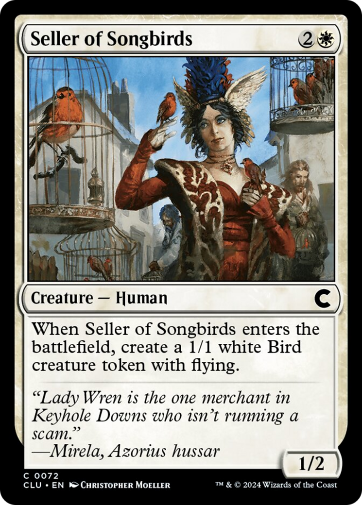 Seller of Songbirds [Ravnica: Clue Edition] | Card Citadel