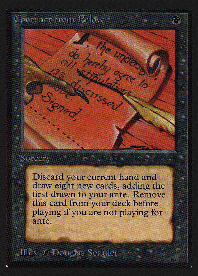 Contract from Below (CE) [Collectors’ Edition] | Card Citadel