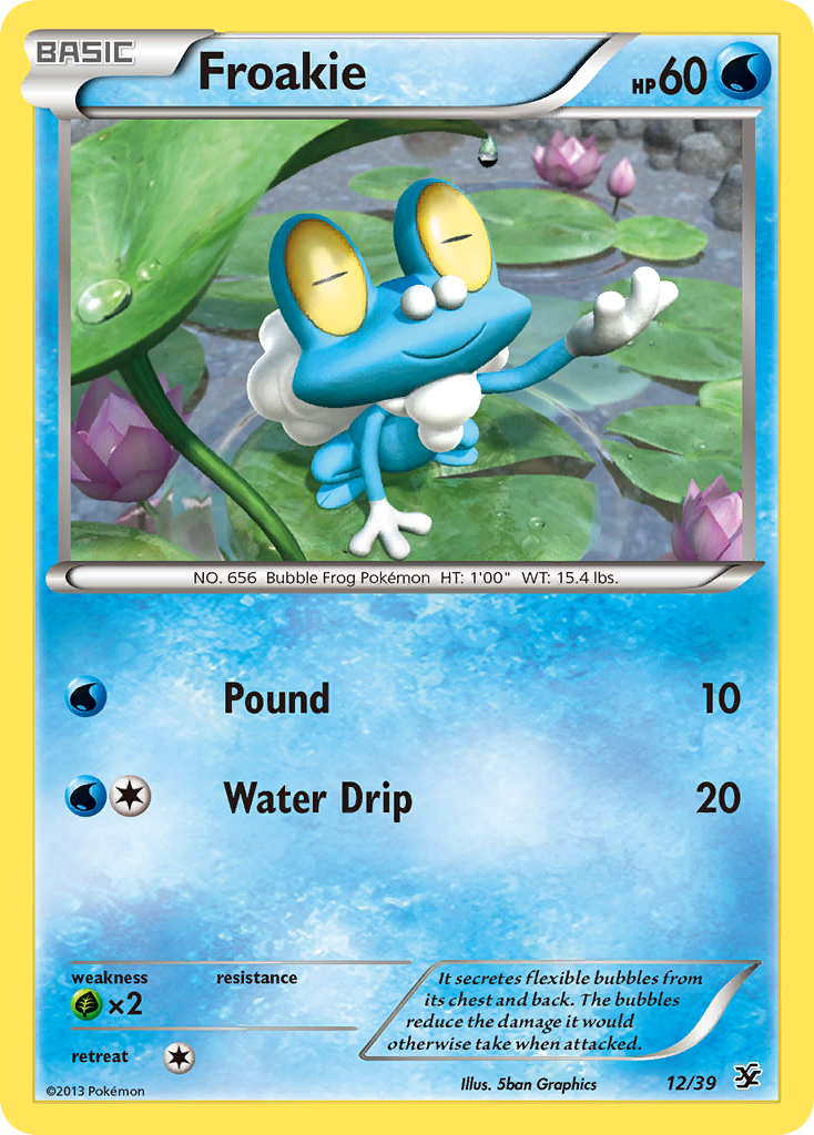 Froakie (12/39) [XY: Kalos Starter Set] | Card Citadel