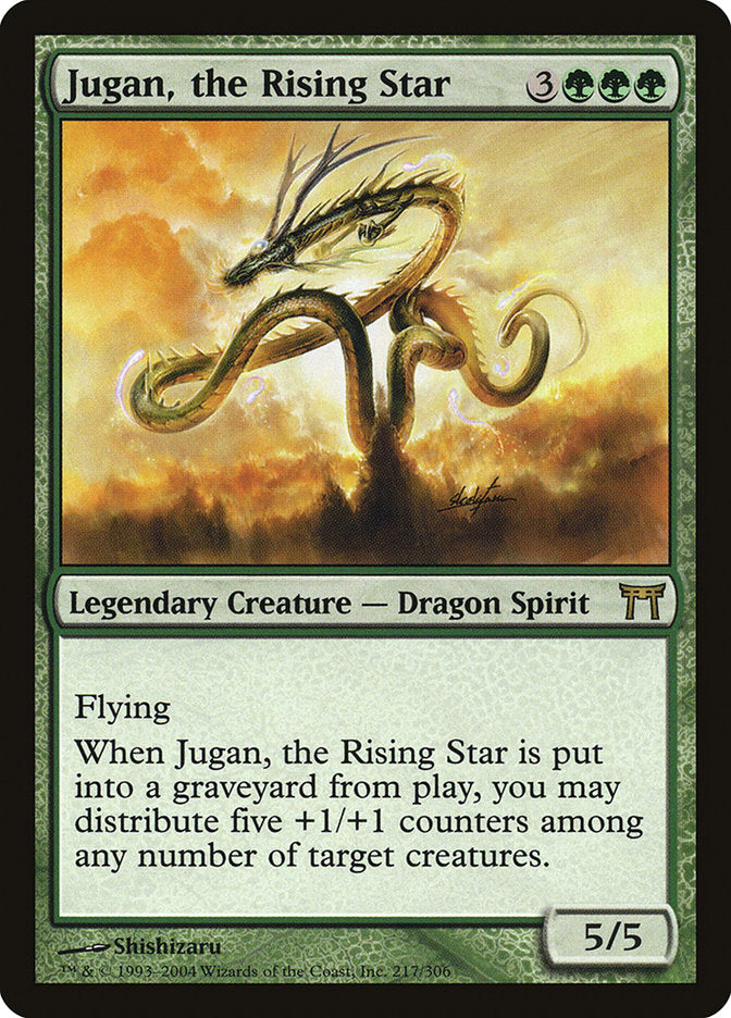 Jugan, the Rising Star [Champions of Kamigawa] | Card Citadel