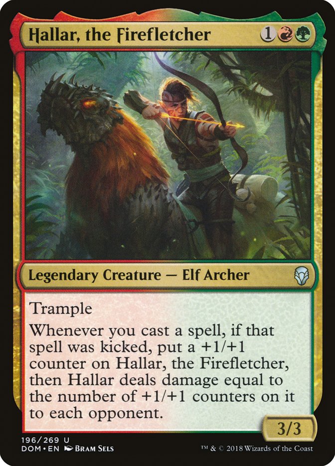 Hallar, the Firefletcher [Dominaria] | Card Citadel