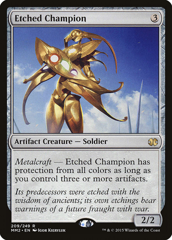 Etched Champion [Modern Masters 2015] | Card Citadel