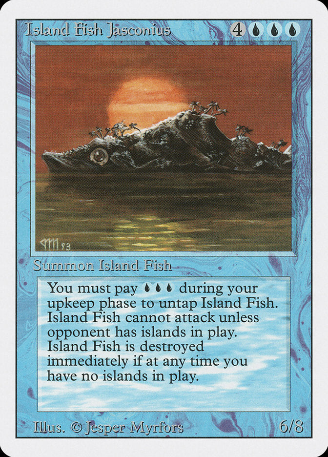 Island Fish Jasconius [Revised Edition] | Card Citadel