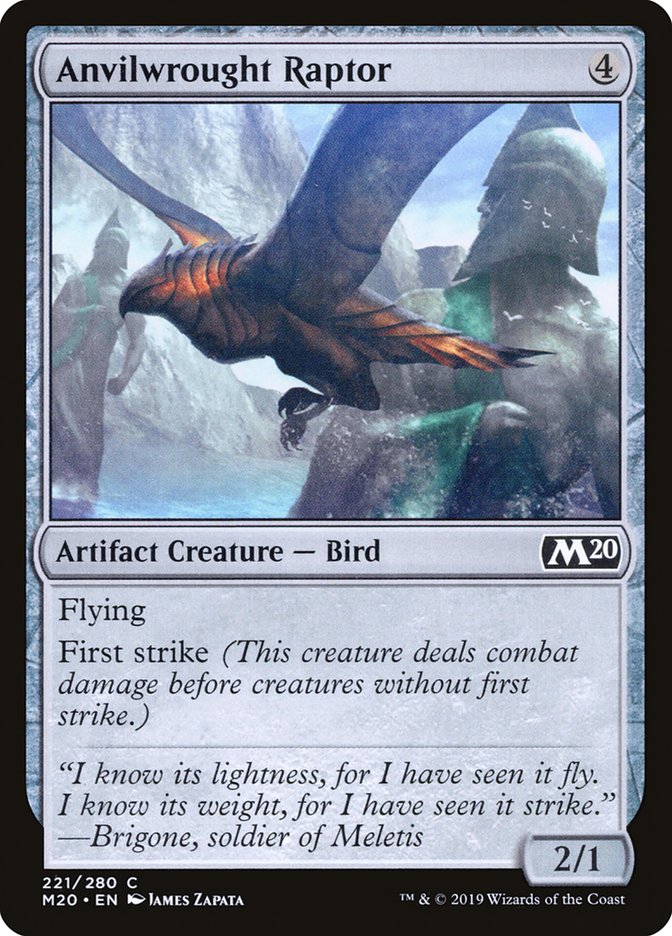 Anvilwrought Raptor [Core Set 2020] | Card Citadel