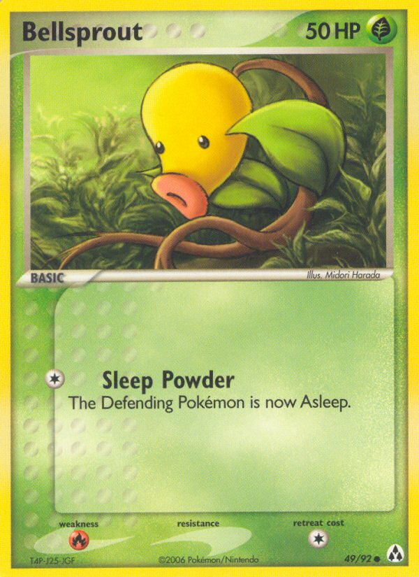 Bellsprout (49/92) [EX: Legend Maker] | Card Citadel