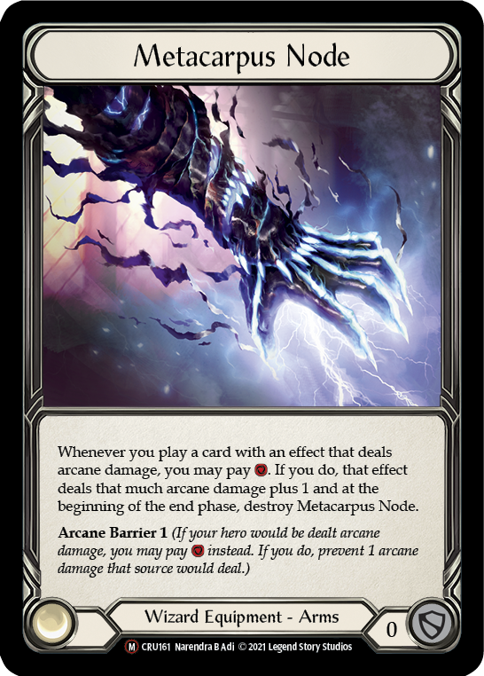 Metacarpus Node [CRU161] Unlimited Normal | Card Citadel