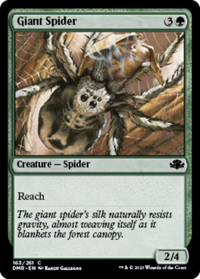 Giant Spider [Dominaria Remastered] | Card Citadel