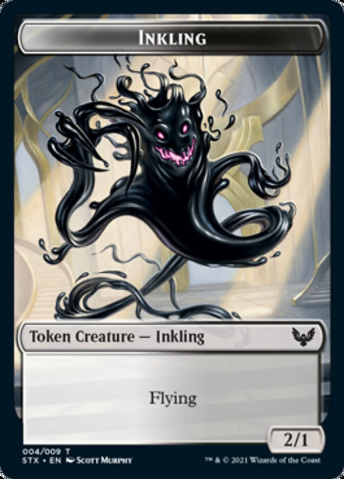 Inkling Token [Strixhaven: School of Mages Tokens] | Card Citadel