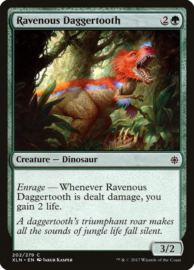 Ravenous Daggertooth [Ixalan] | Card Citadel