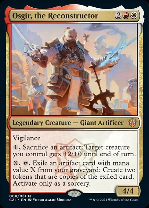 Osgir, the Reconstructor [Commander 2021] | Card Citadel