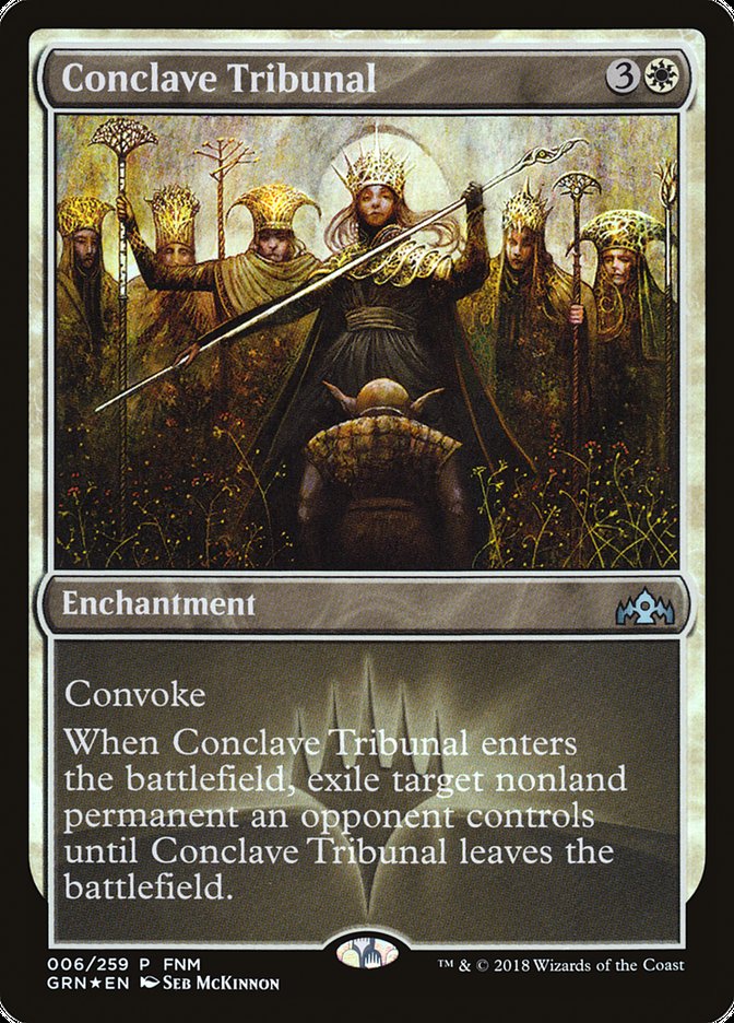 Conclave Tribunal [Guilds of Ravnica Promos] | Card Citadel