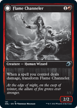 Flame Channeler // Embodiment of Flame [Innistrad: Double Feature] | Card Citadel