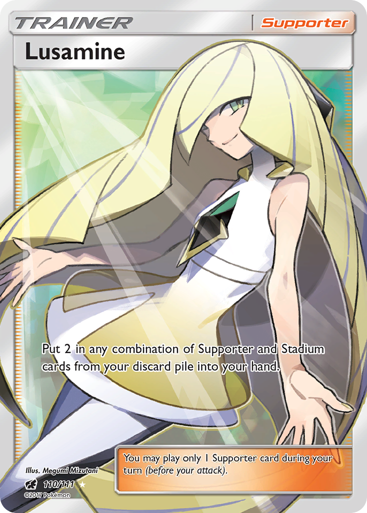 Lusamine (110/111) [Sun & Moon: Crimson Invasion] | Card Citadel