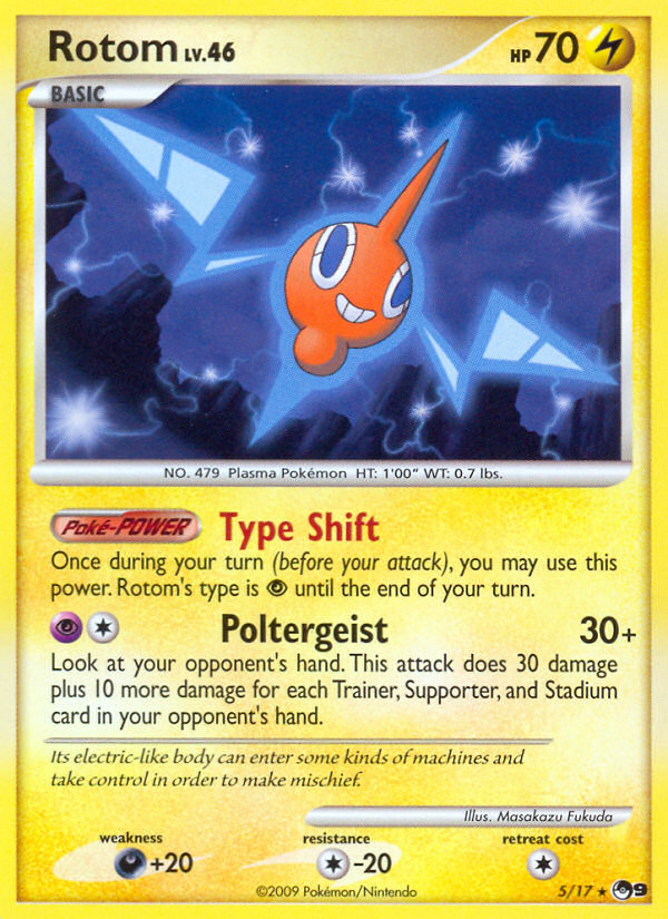 Rotom (5/17) [POP Series 9] | Card Citadel