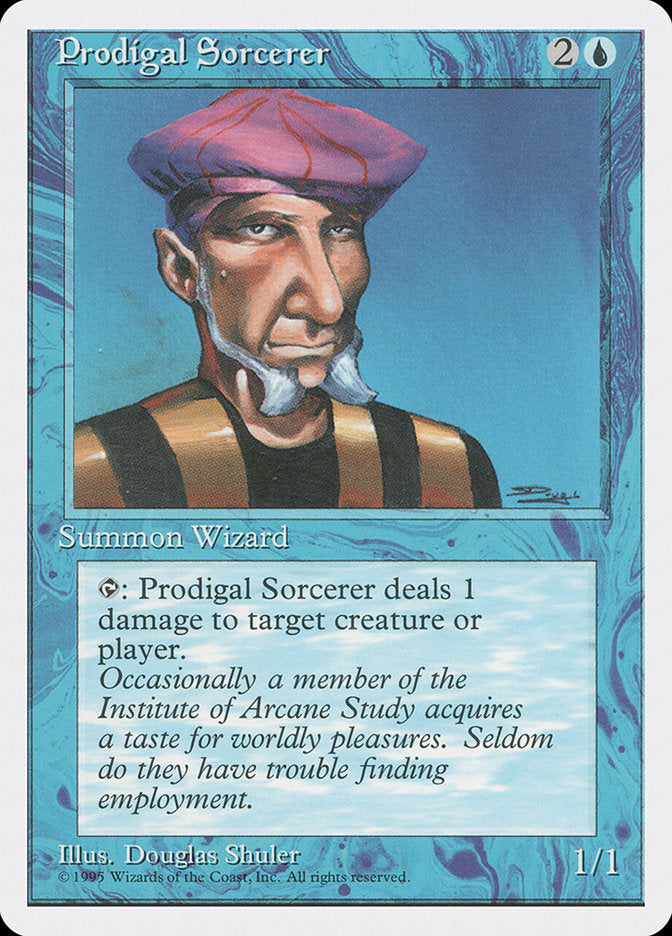 Prodigal Sorcerer [Fourth Edition] | Card Citadel