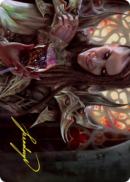 Voldaren Epicure 2 Art Card (Gold-Stamped Signature) [Innistrad: Crimson Vow Art Series] | Card Citadel