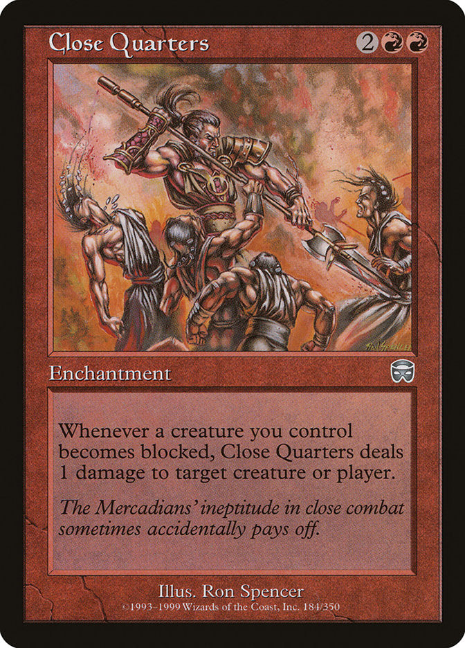 Close Quarters [Mercadian Masques] | Card Citadel