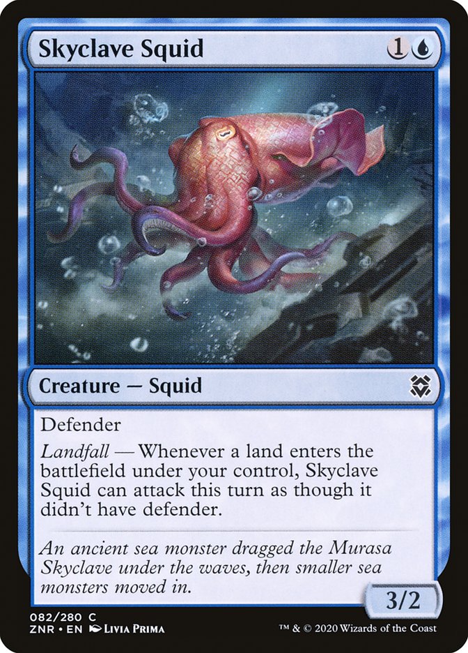 Skyclave Squid [Zendikar Rising] | Card Citadel
