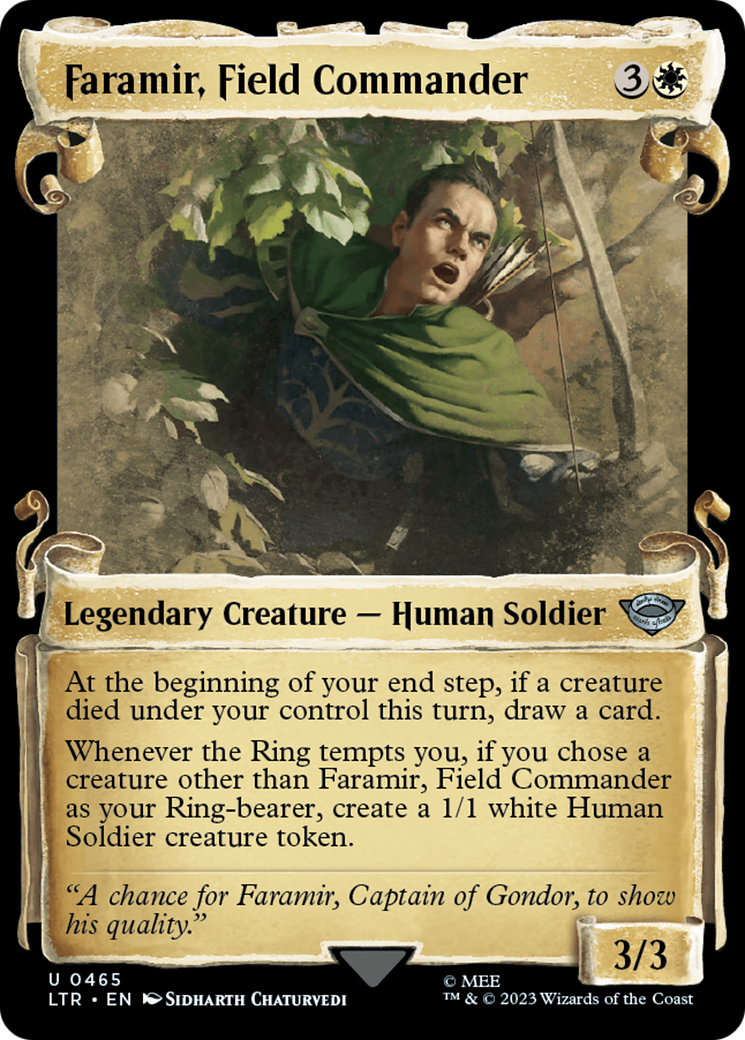 Faramir, Field Commander [The Lord of the Rings: Tales of Middle-Earth Showcase Scrolls] | Card Citadel