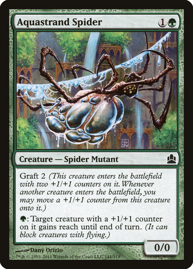 Aquastrand Spider [Commander 2011] | Card Citadel