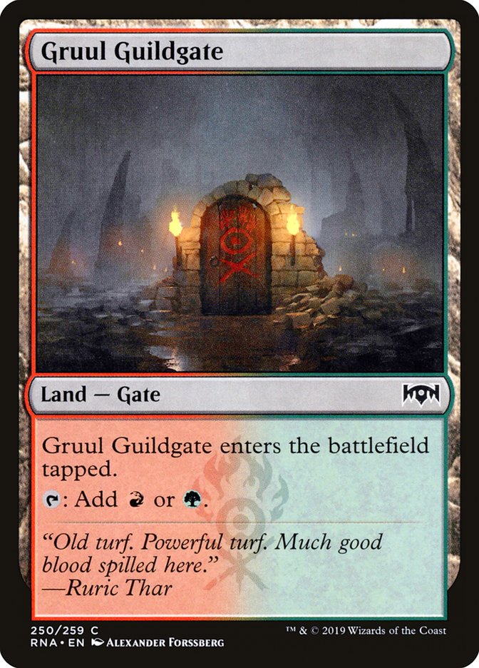 Gruul Guildgate (250/259) [Ravnica Allegiance] | Card Citadel