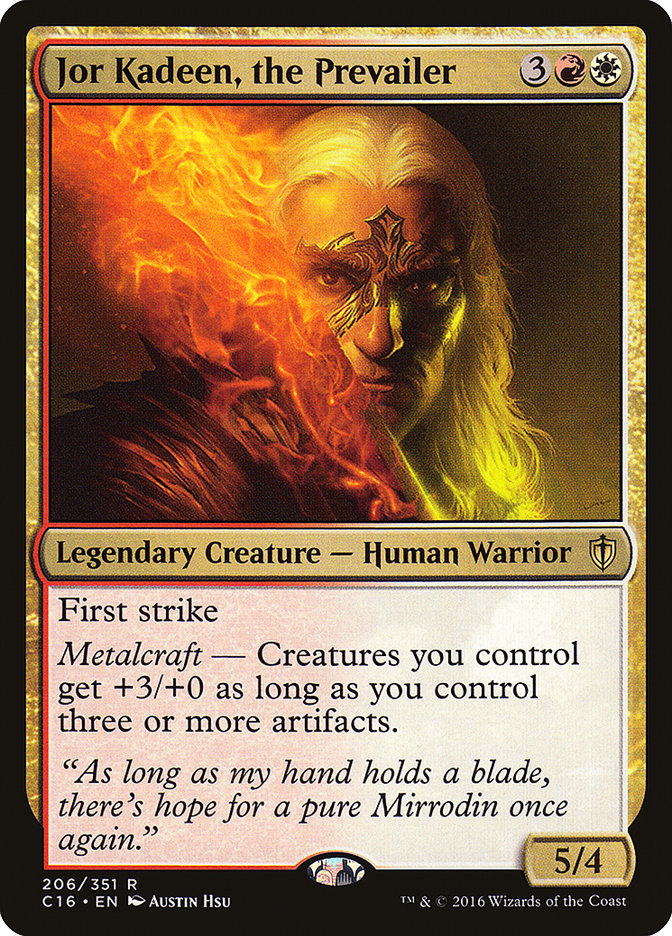 Jor Kadeen, the Prevailer [Commander 2016] | Card Citadel