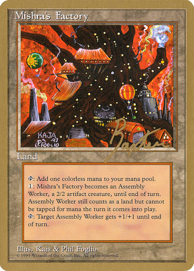 Mishra's Factory (George Baxter) [Pro Tour Collector Set] | Card Citadel