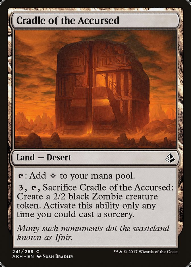 Cradle of the Accursed [Amonkhet] | Card Citadel