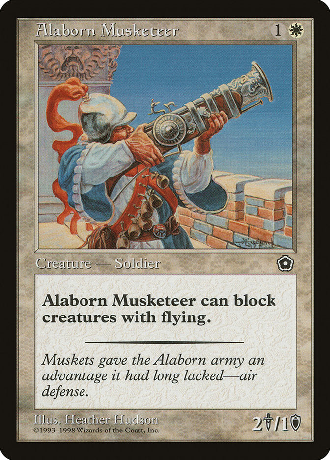 Alaborn Musketeer [Portal Second Age] | Card Citadel