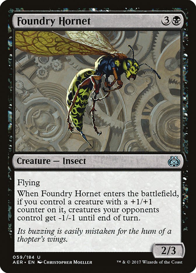 Foundry Hornet [Aether Revolt] | Card Citadel