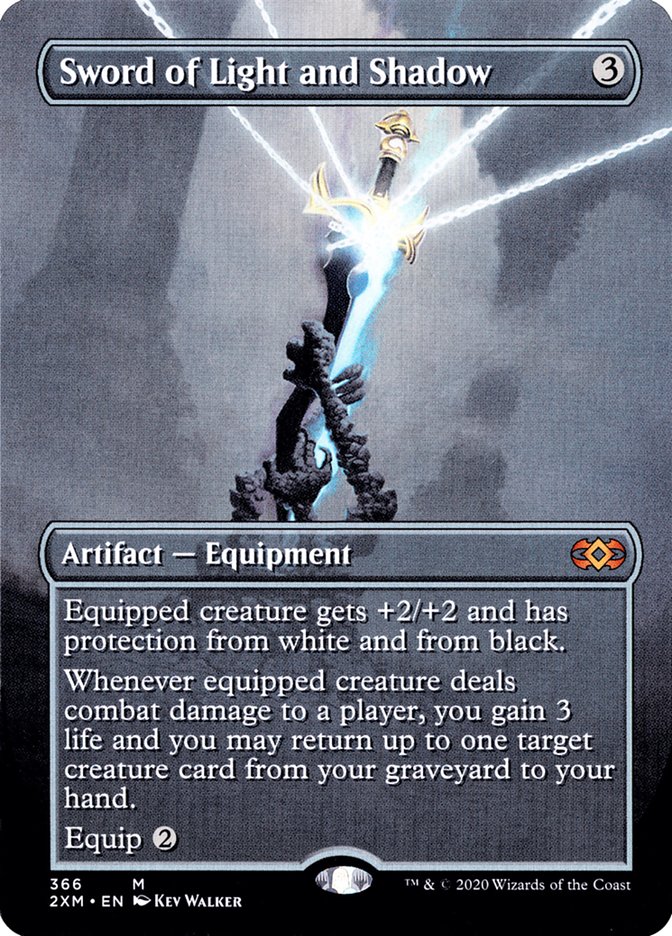 Sword of Light and Shadow (Borderless) [Double Masters] | Card Citadel