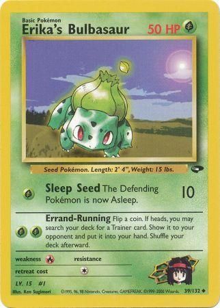 Erika's Bulbasaur (39/132) [Gym Challenge Unlimited] | Card Citadel