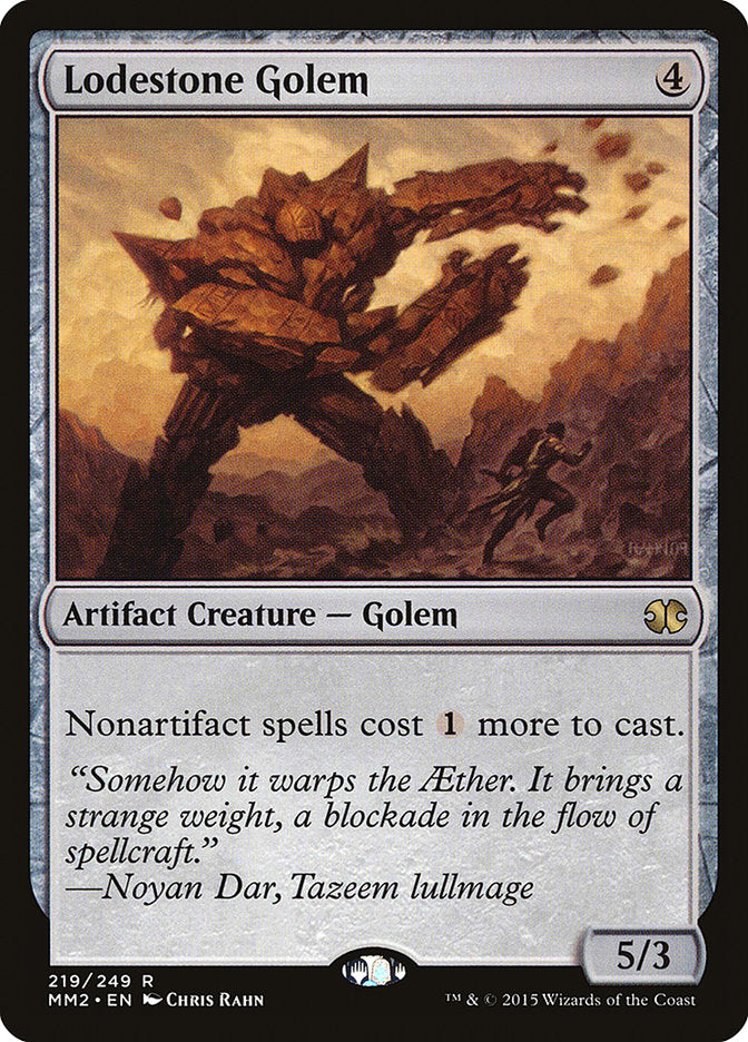 Lodestone Golem [Modern Masters 2015] | Card Citadel