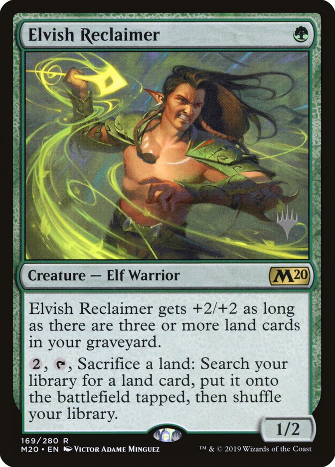 Elvish Reclaimer [Core Set 2020 Promos] | Card Citadel