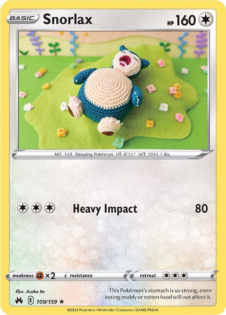 Snorlax (109/159) [Sword & Shield: Crown Zenith] | Card Citadel