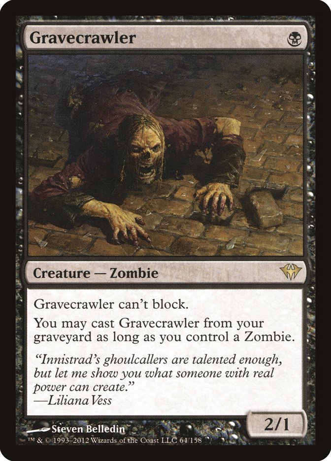 Gravecrawler [Dark Ascension] | Card Citadel