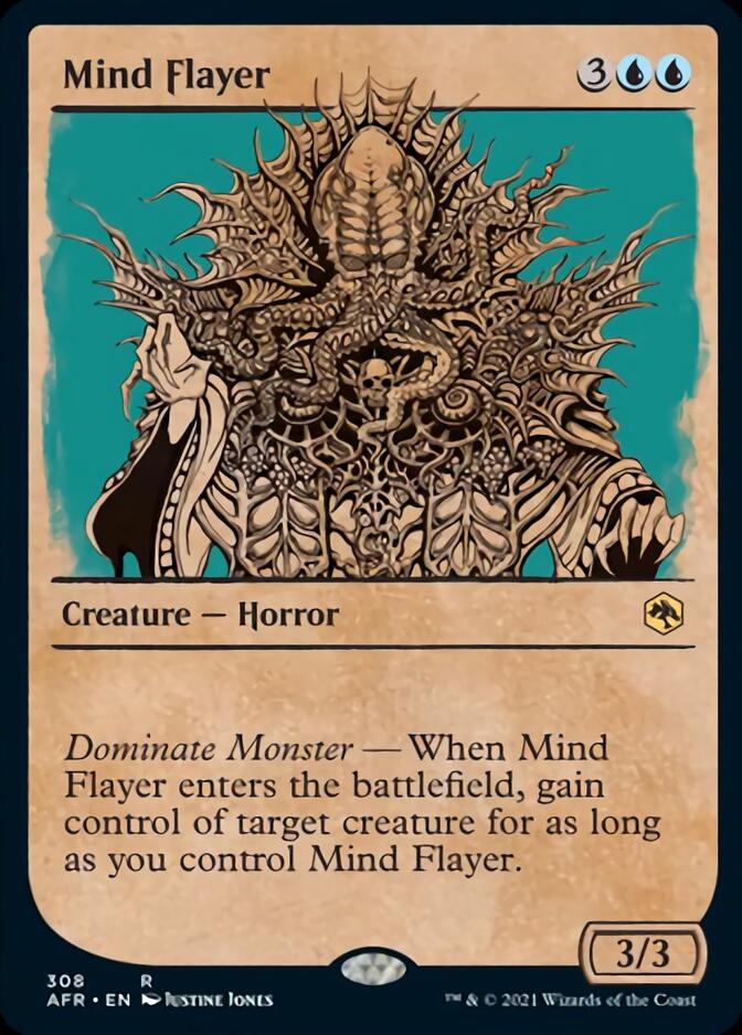 Mind Flayer (Showcase) [Dungeons & Dragons: Adventures in the Forgotten Realms] | Card Citadel