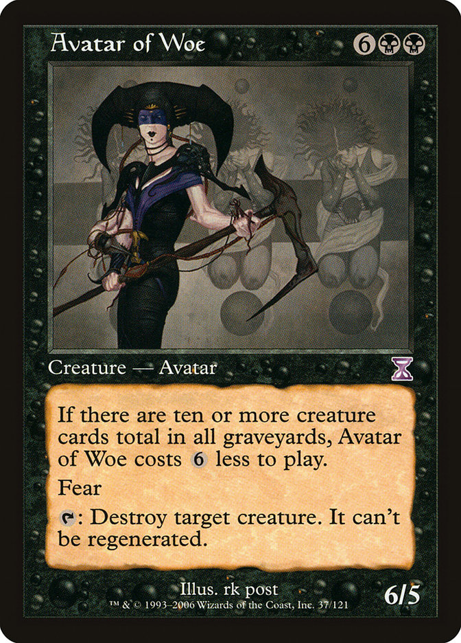 Avatar of Woe [Time Spiral Timeshifted] | Card Citadel