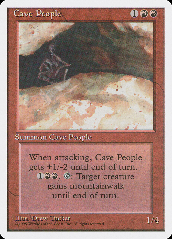 Cave People [Fourth Edition] | Card Citadel