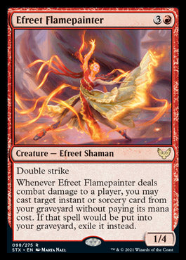 Efreet Flamepainter [Strixhaven: School of Mages] | Card Citadel