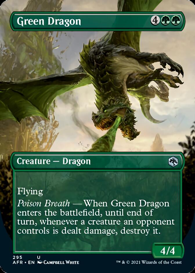 mtg dungeons and dragons cards Green Dragon (Extended) [Dungeons & Dragons: Adventures in the Forgott – Card Citadel