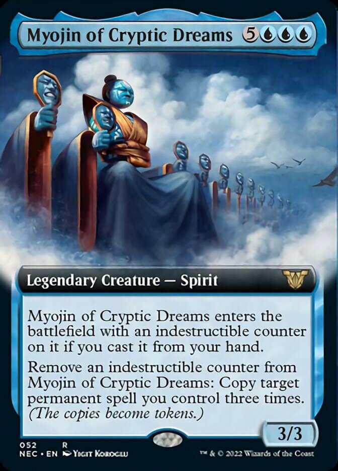 Myojin of Cryptic Dreams (Extended) [Kamigawa: Neon Dynasty Commander] | Card Citadel