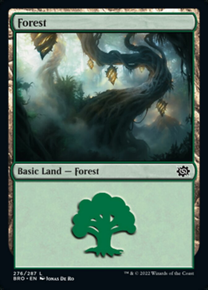 Forest (276) [The Brothers' War] | Card Citadel