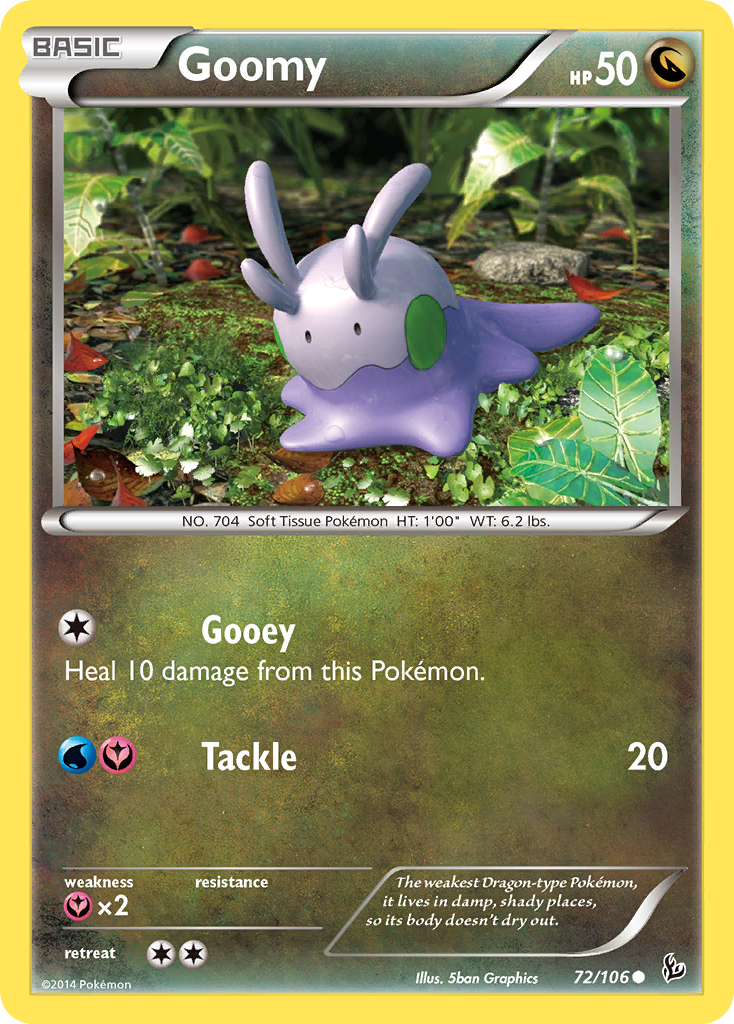 Goomy (72/106) [XY: Flashfire] | Card Citadel