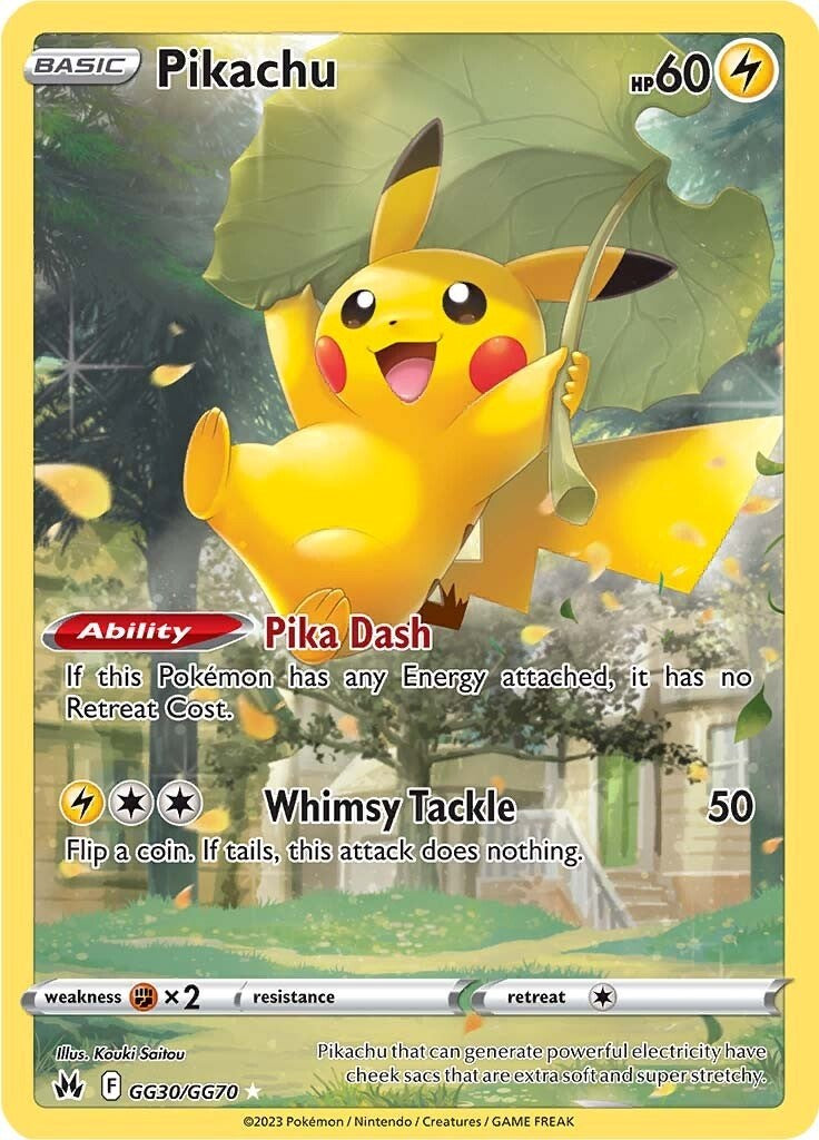 Pikachu (GG30/GG70) [Sword & Shield: Crown Zenith] | Card Citadel