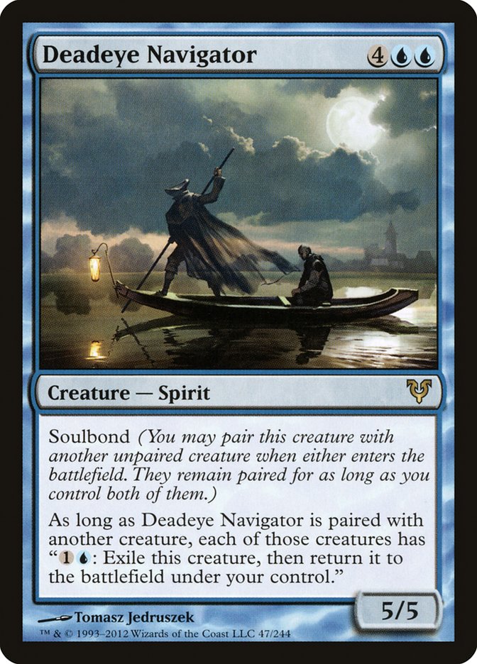 Deadeye Navigator [Avacyn Restored] | Card Citadel