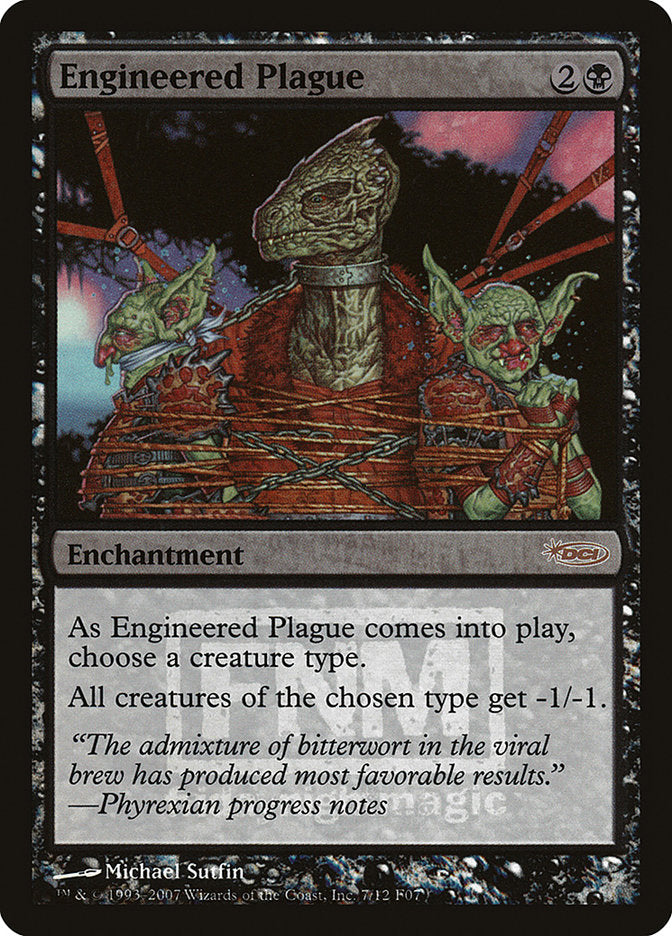 Engineered Plague [Friday Night Magic 2007] | Card Citadel